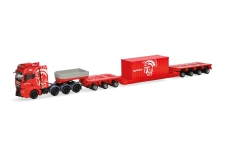 Herpa 320764 - H0 - MAN TGX GX Tieflade-Sattelzug De Romein